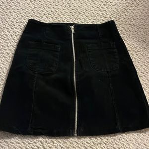 Brandy Melville black mini skirt